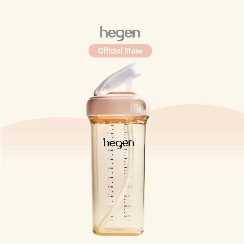 Hegen PCTO™ 330ml/11oz Straw Cup PPSU (Blue/Pink/Grey)