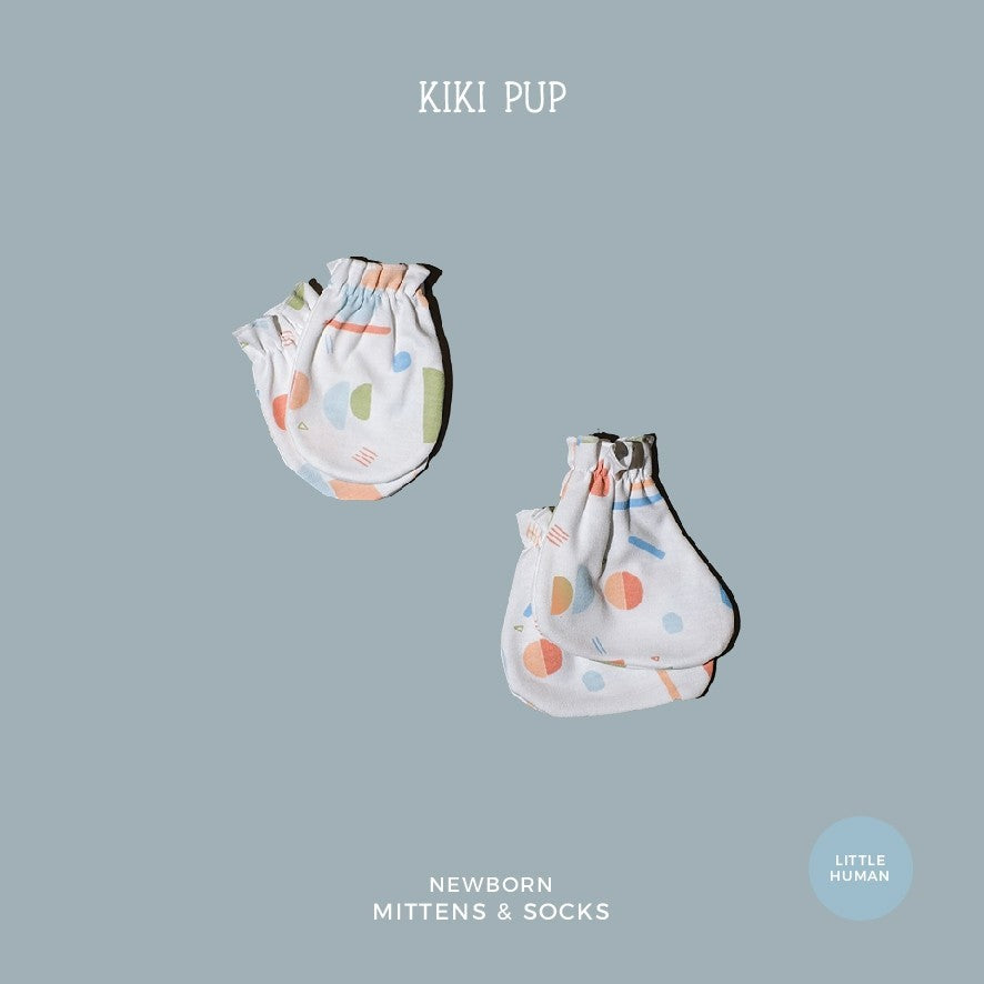 KIKI PUP - Mittens & Socks (Abstract) - Sarung tangan kaki bayi