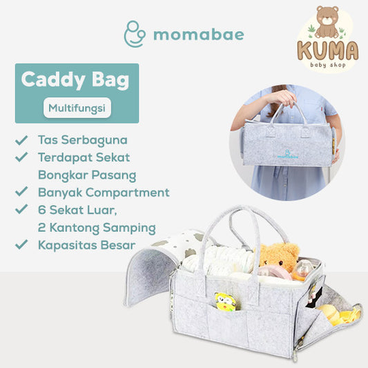 MOMABAE – Multipurpose Caddy Bag / Tas Bayi Multifungsi / Tas Perlengkapan Bayi