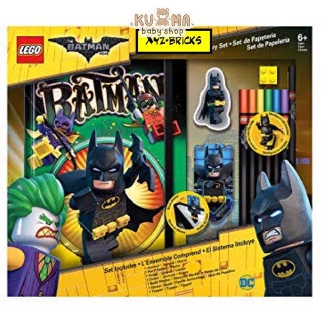 LEGO 51749 - Super Heroes The Batman Movie Stationary Set