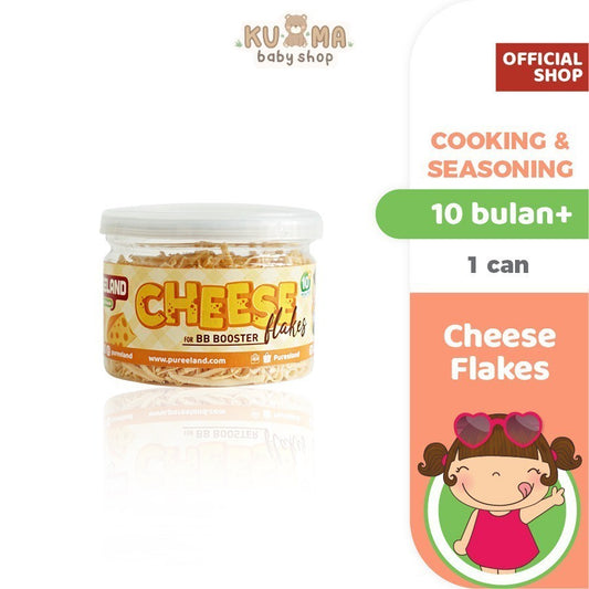 Pureeland Cheese Flakes / MPASI Bayi Organik / Bumbu MPASI / Bahan MPASI / Makanan Bayi