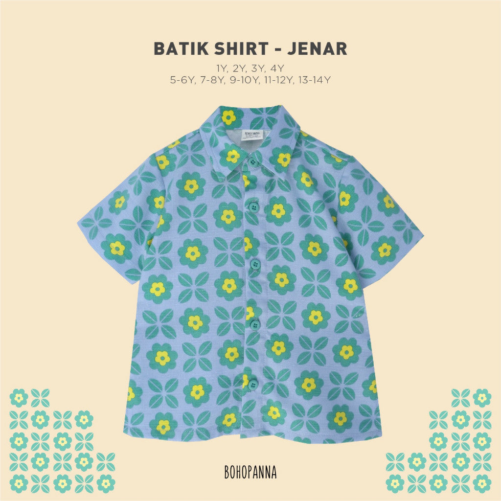 BOHOPANNA - BATIK SHIRT - BATIK - Atasan Batik Anak Laki-Laki
