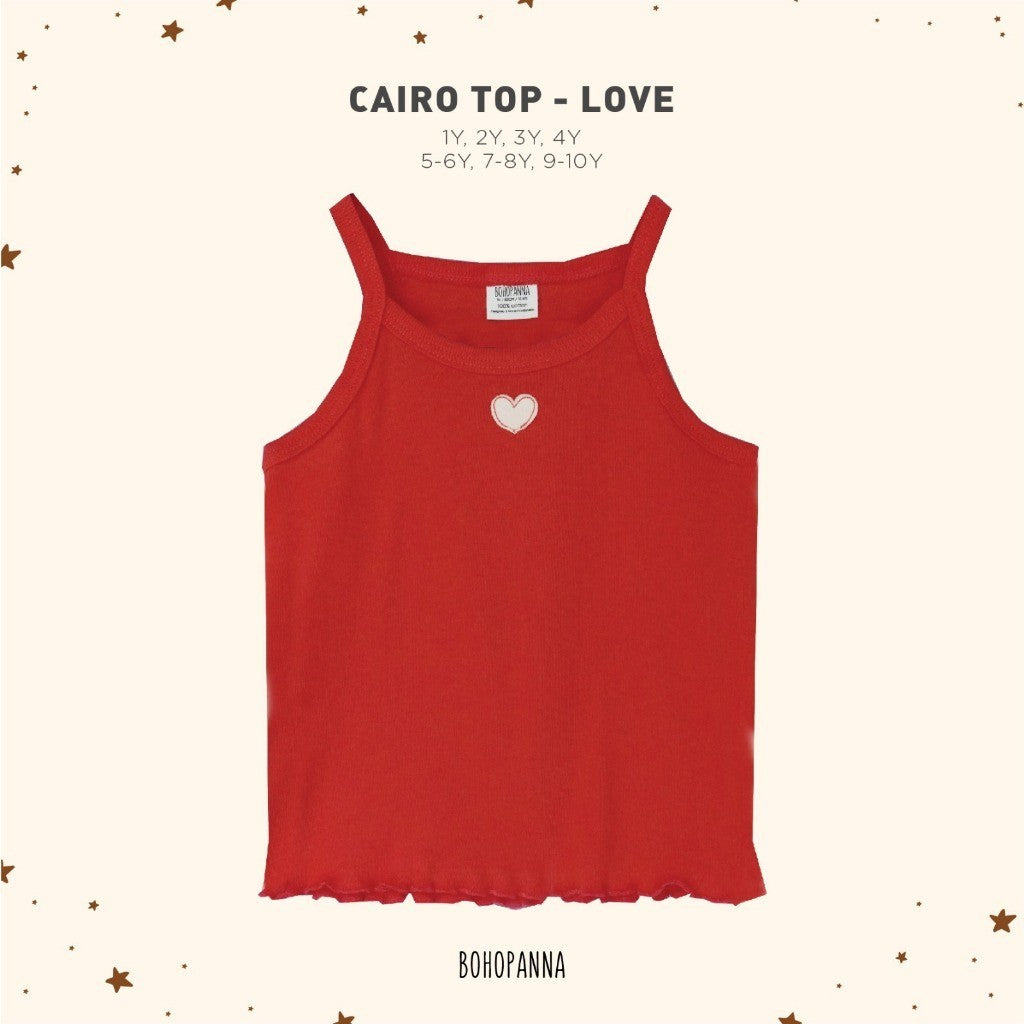 BOHOPANNA - CAIRO TOP - Atasan Anak Perempuan