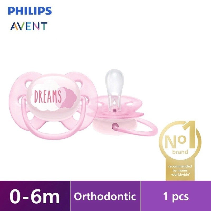 Philips Avent Soother Soft Pacifier Orthodontic - Empeng Bayi