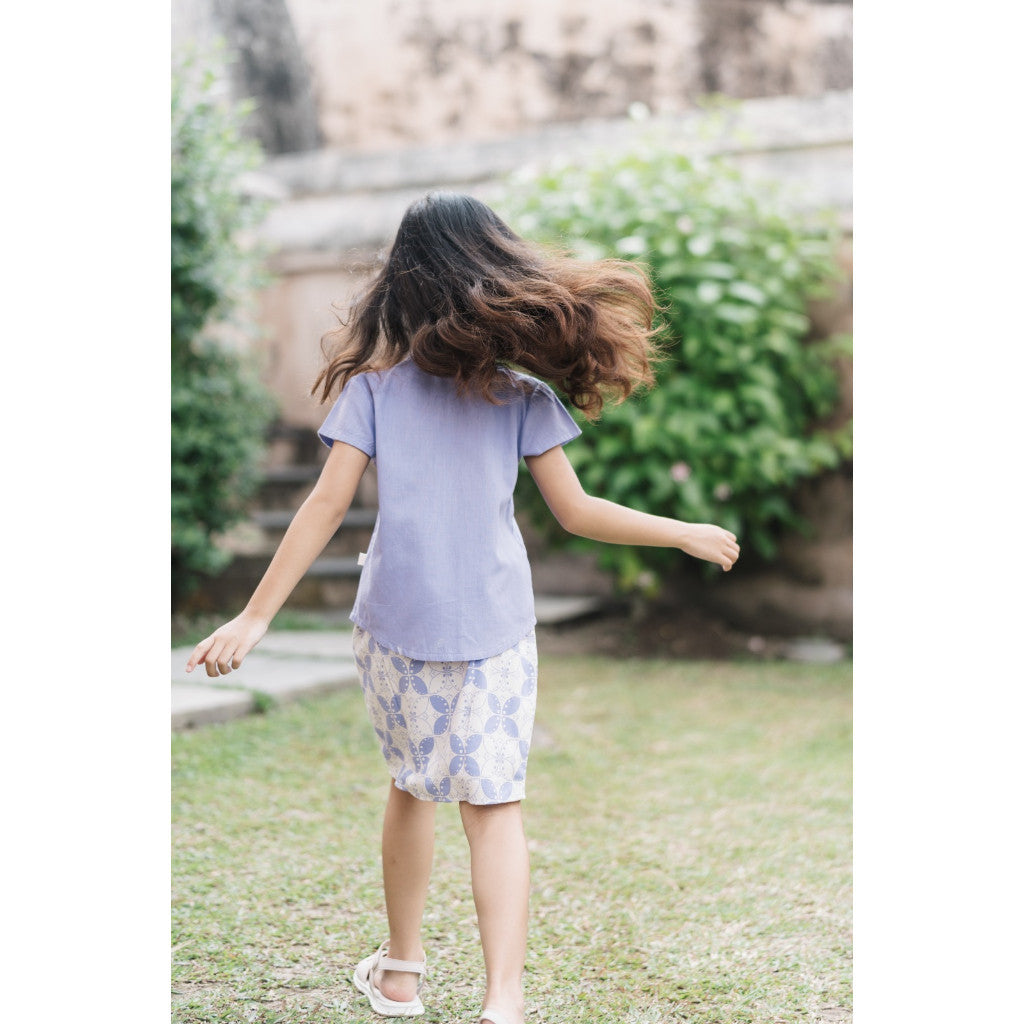 BOHOPANNA - KUTUBARU SET - KUTU BARU - BATIK - Setelan Batik Anak Perempuan