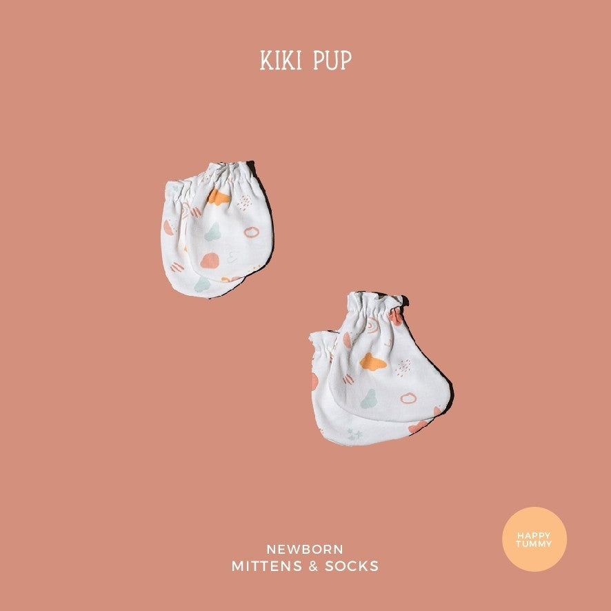 KIKI PUP - Mittens & Socks (Abstract) - Sarung tangan kaki bayi