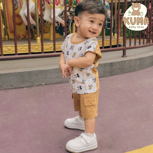 Little Palmerhaus - Mickey and Friends Baby Attire Set (Setelan Baju Bayi)