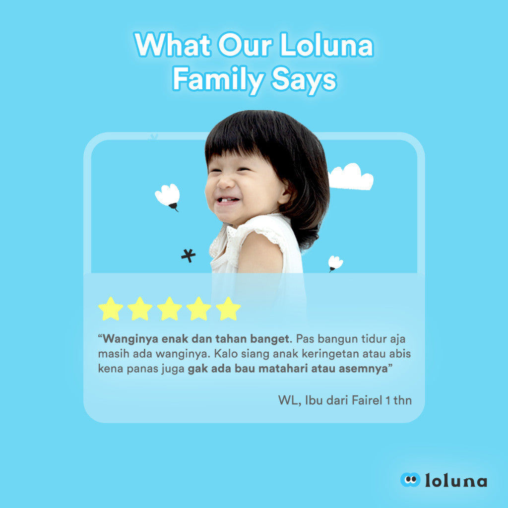 Loluna Hair Lotion - Losion Rambut Bayi dan Anak / Menutrisi Rambut Bayi / Perawatan Rambut / Menyuburkan Rambut Bayi