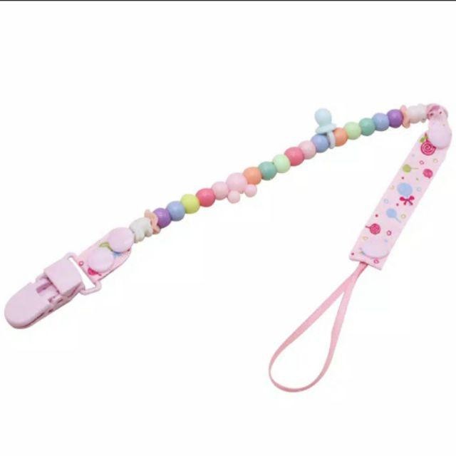Pacifier&Teether Clipper/Pacifier Holder Chain/Tali Gantungan Empeng POLOS /Rantai Gigitan Bayi