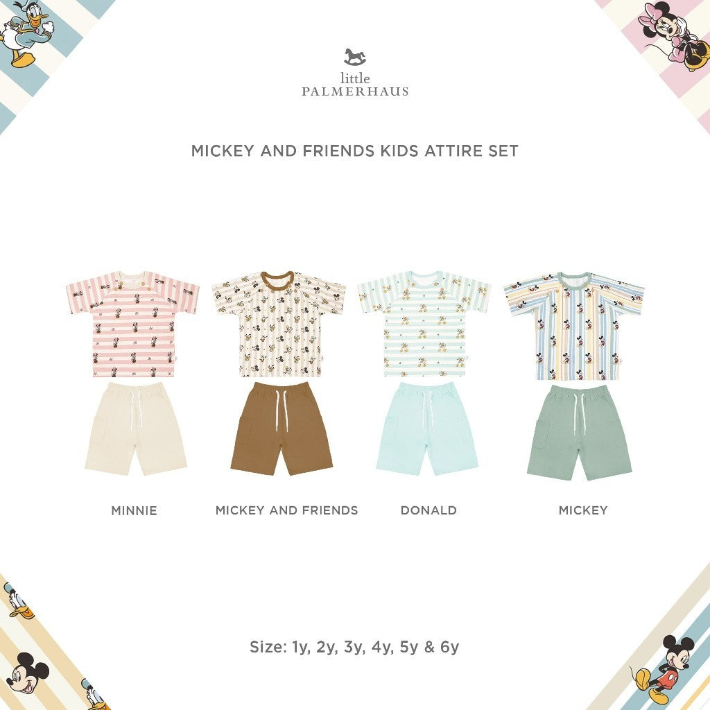 Little Palmerhaus - Mickey and Friends Kids Attire Set (Setelan Baju Anak)