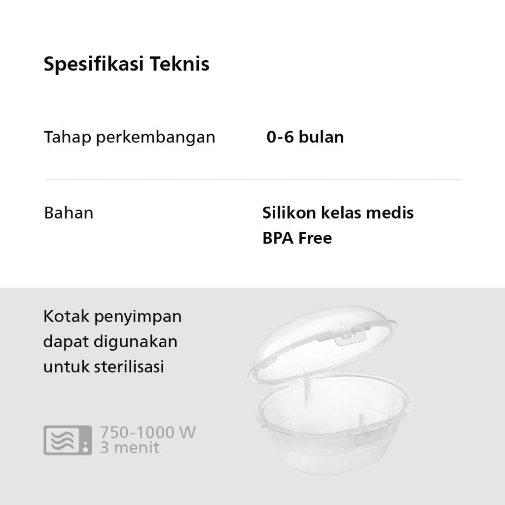 Philips Avent Soother Heart Pink 0-6M SCF099/22 Pacifer Empeng Bayi