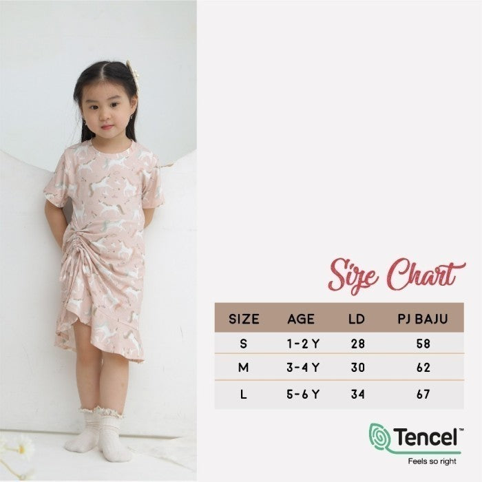 Harlow Kids - Tencel Play Dress Drawstring For Girls
