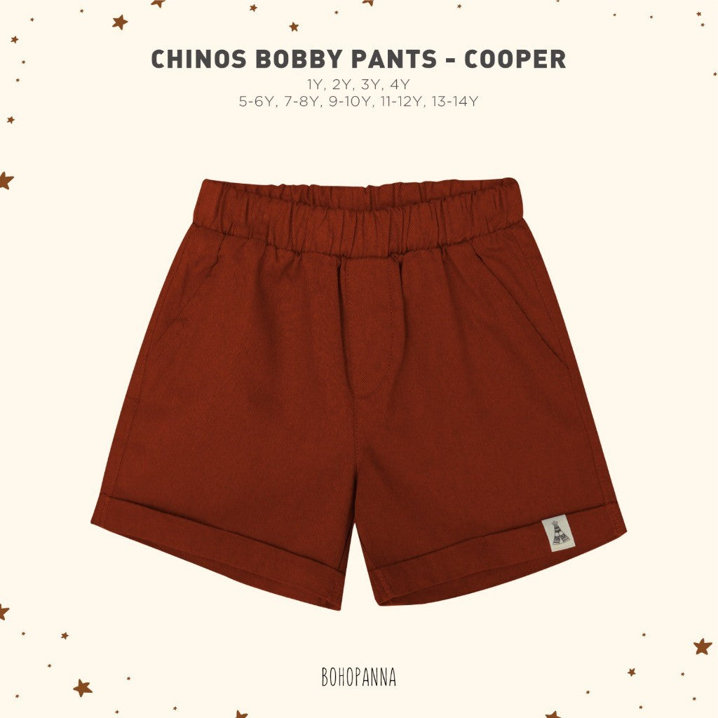 BOHOPANNA - CHINOS BOBBY PANT - Celana Pendek Anak Laki-Laki