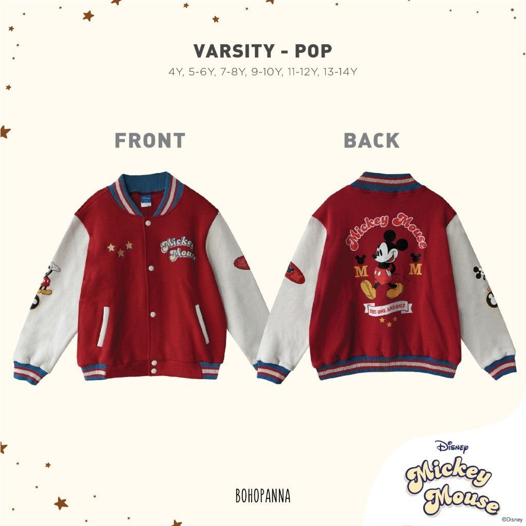 BOHOPANNA - BOHOPANNA X DISNEY - VARSITY JACKET - Jaket Anak