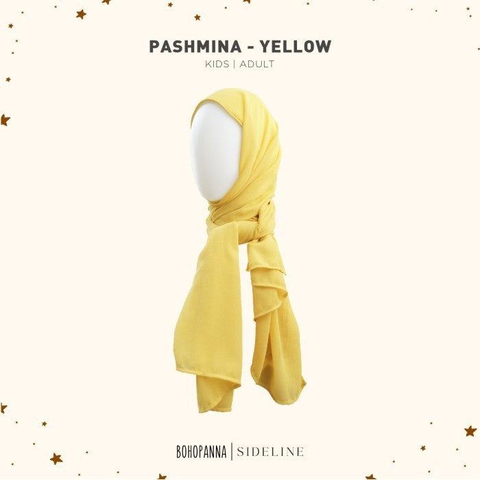 BOHOPANNA - BOHOPANNA X SIDELINE PASHMINA - JILBAB