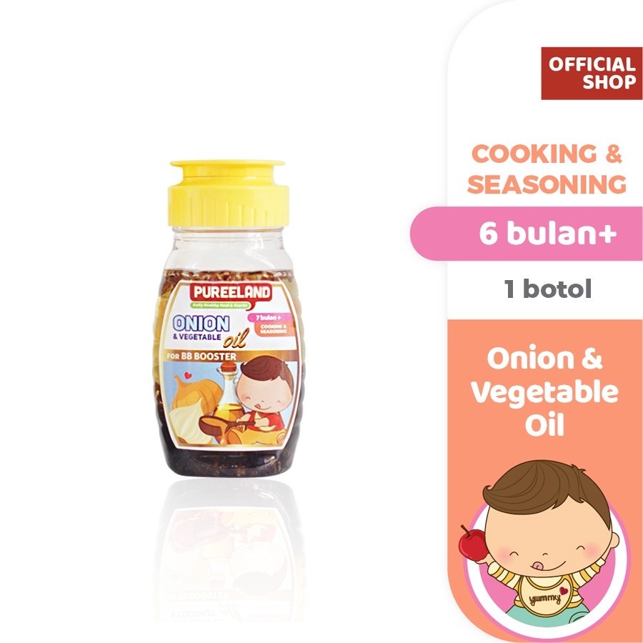 Pureeland Vegetable MPASI Oil Appetite Booster / Minyak Nabati MPASI Bayi / Meningkatkan Nafsu makan bayi / Bumbu MPASI / Bahan MPASI