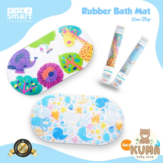 Alas Bak Mandi Karet Anti Slip - Bath Mat Non Slip by Bebe Smart