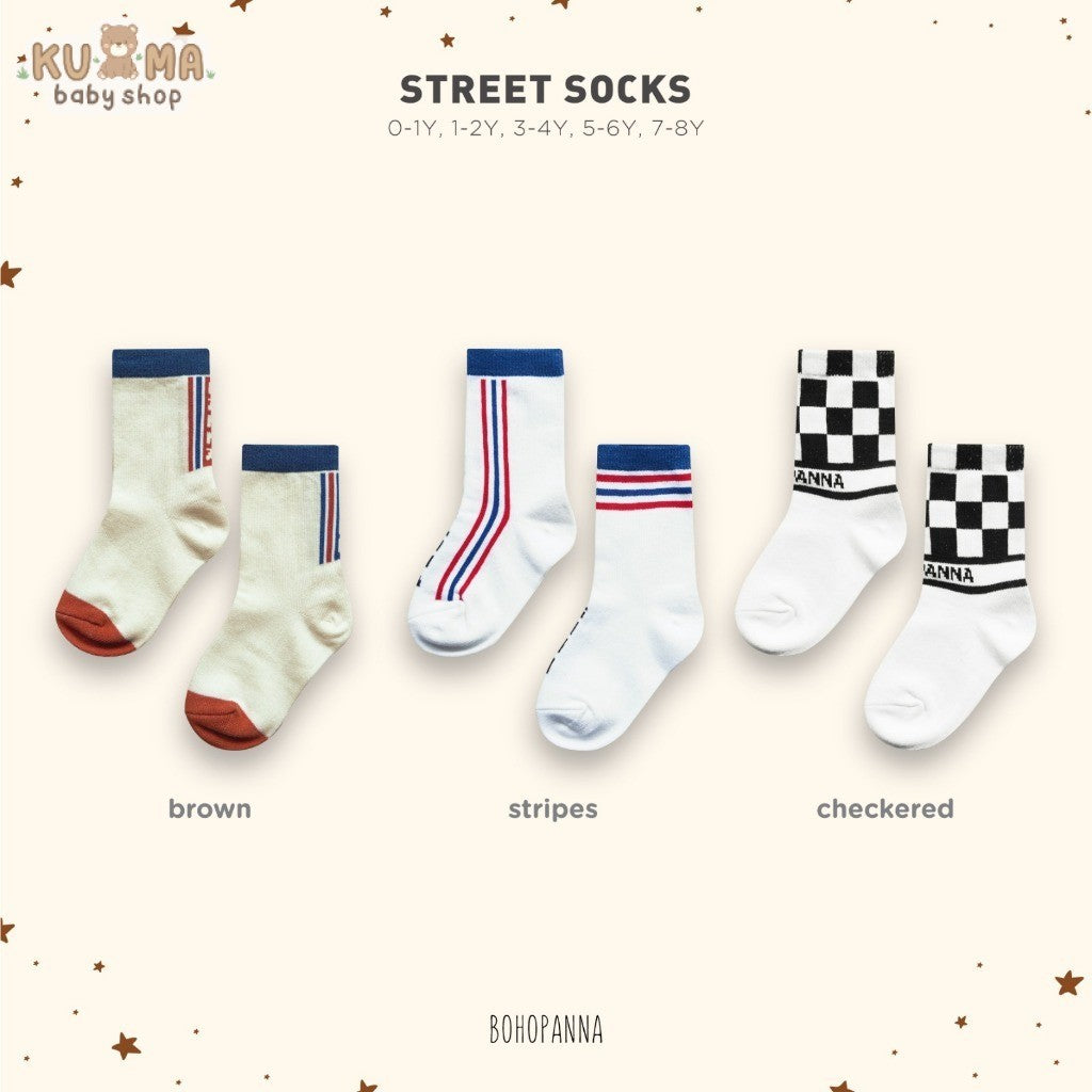 BOHOPANNA - STREET SOCK - Kaos Kaki Anak