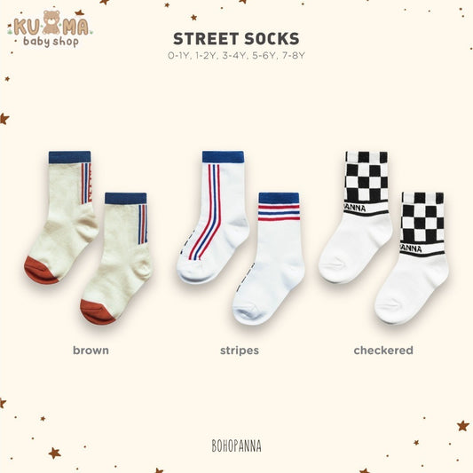 BOHOPANNA - STREET SOCK - Kaos Kaki Anak