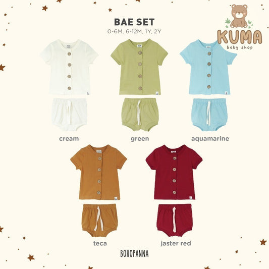 Bohopanna - Bae Set - Setelan Bayi 0m - 2y Unisex BP2307