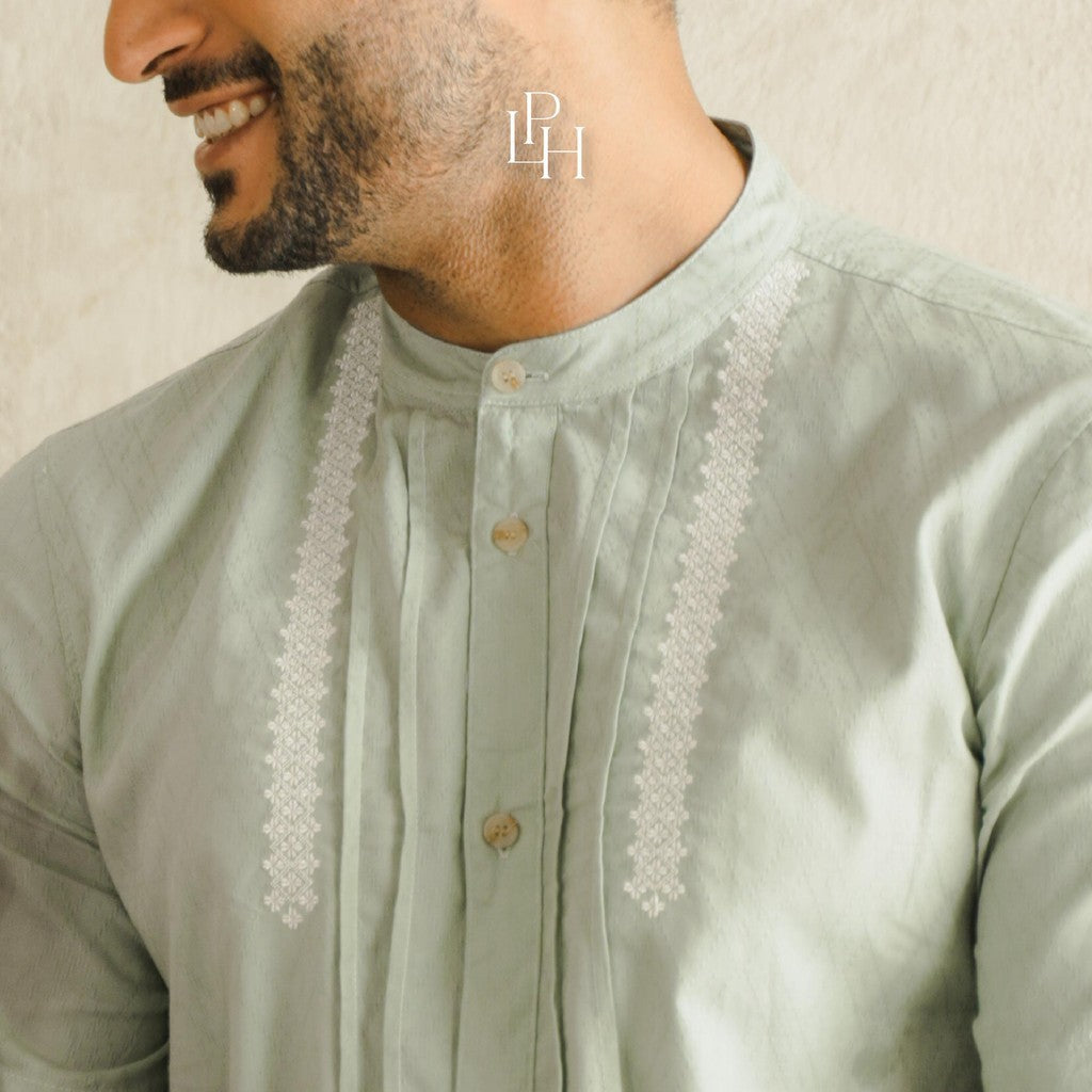 Little Palmerhaus - Baju Lebaran 2025 - Raka Dad Koko Shirt (Baju Koko Pria Dewasa)