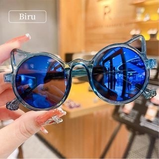 Kyopta Kacamata anak bentuk telinga beruang Kacamata hitam anak import kids sunglasses