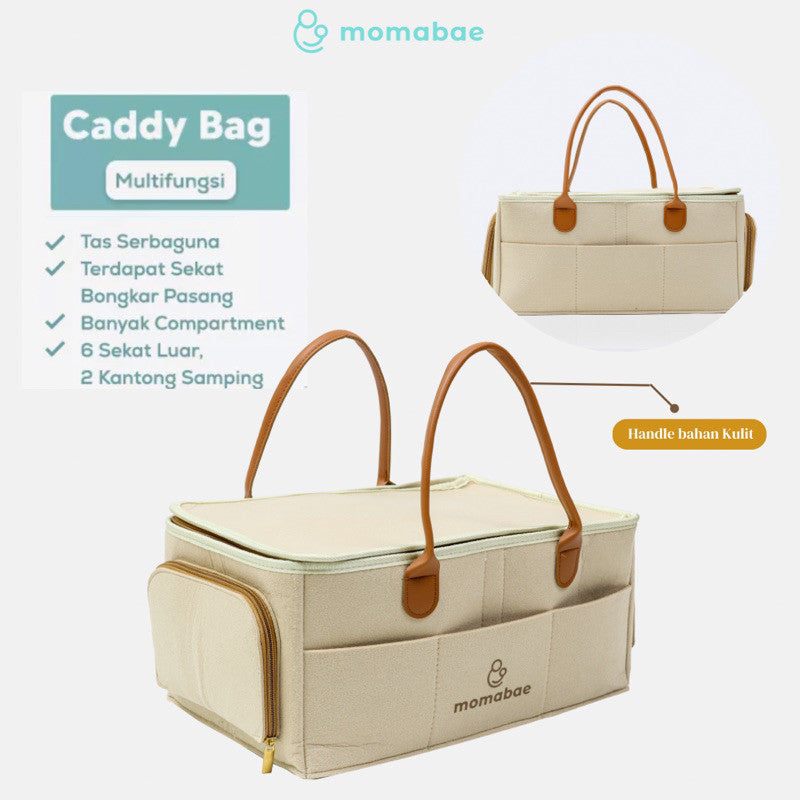 MOMABAE – Multipurpose Caddy Bag / Tas Bayi Multifungsi / Tas Perlengkapan Bayi