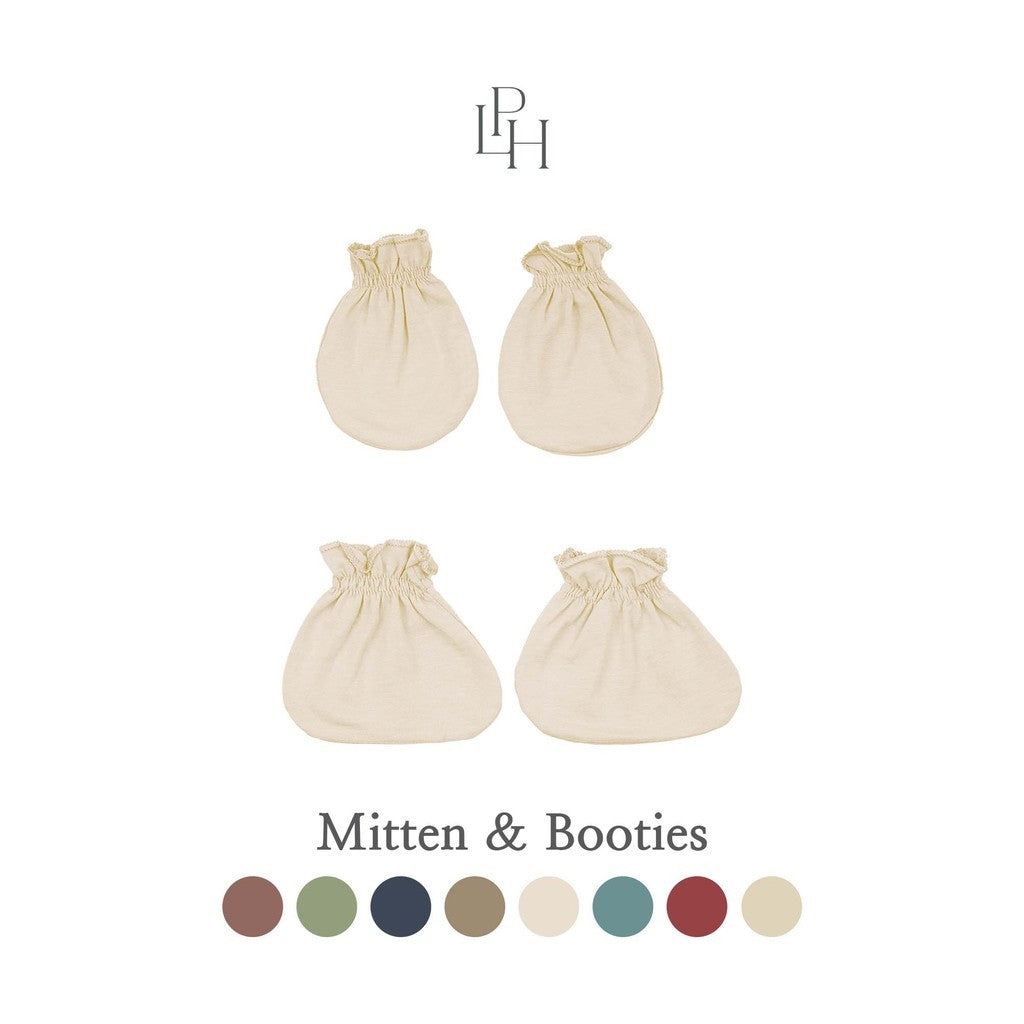 Little Palmerhaus - Cotton Mitten & Booties (Sarung Tangan dan Sarung Kaki Bayi)