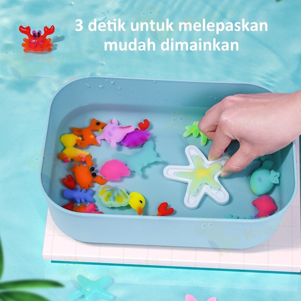 Kyopta Magical waterscape water jelly kreatifitas anak edukasi magical waterscape refill