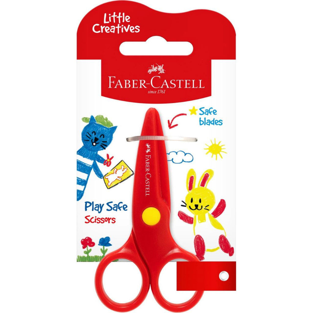 Little Creatives / Gunting Faber Castell Anak TK / Play Safe Scissors