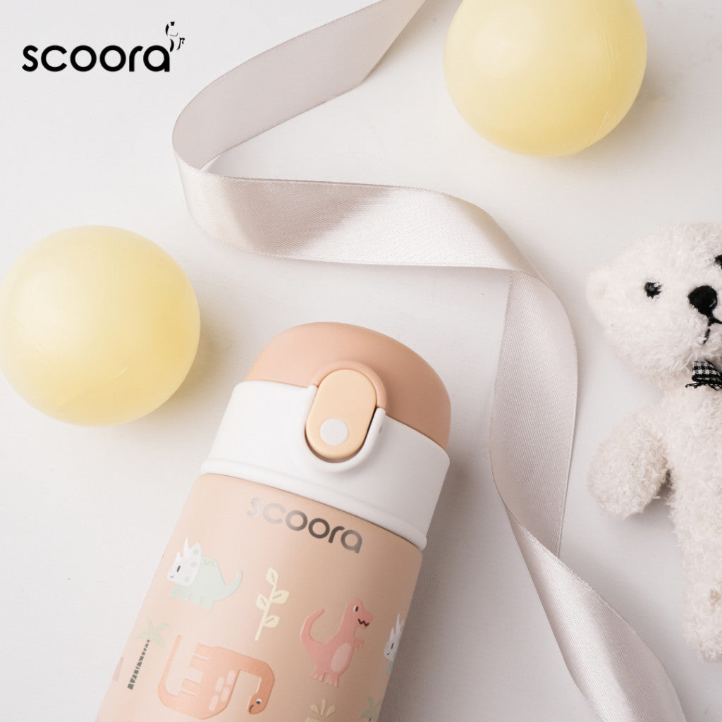 SCOORA Zoy Botol Minum Stainless Anak Dengan Sedotan Tumbler 480ml