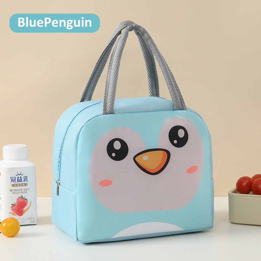Kyopta Tas bekal makanan Lunch bag serbaguna Cooler makanan Tas lunch box karakter import
