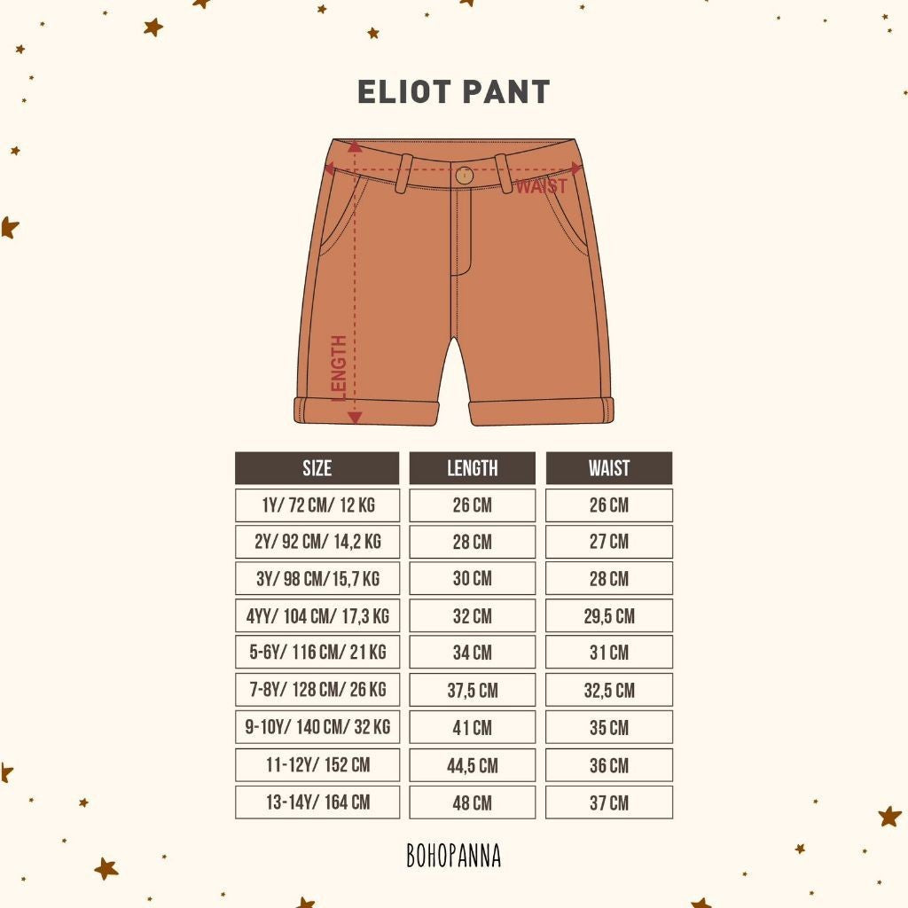 BOHOPANNA - ELLIOT PANT - Celana Anak Laki-Laki