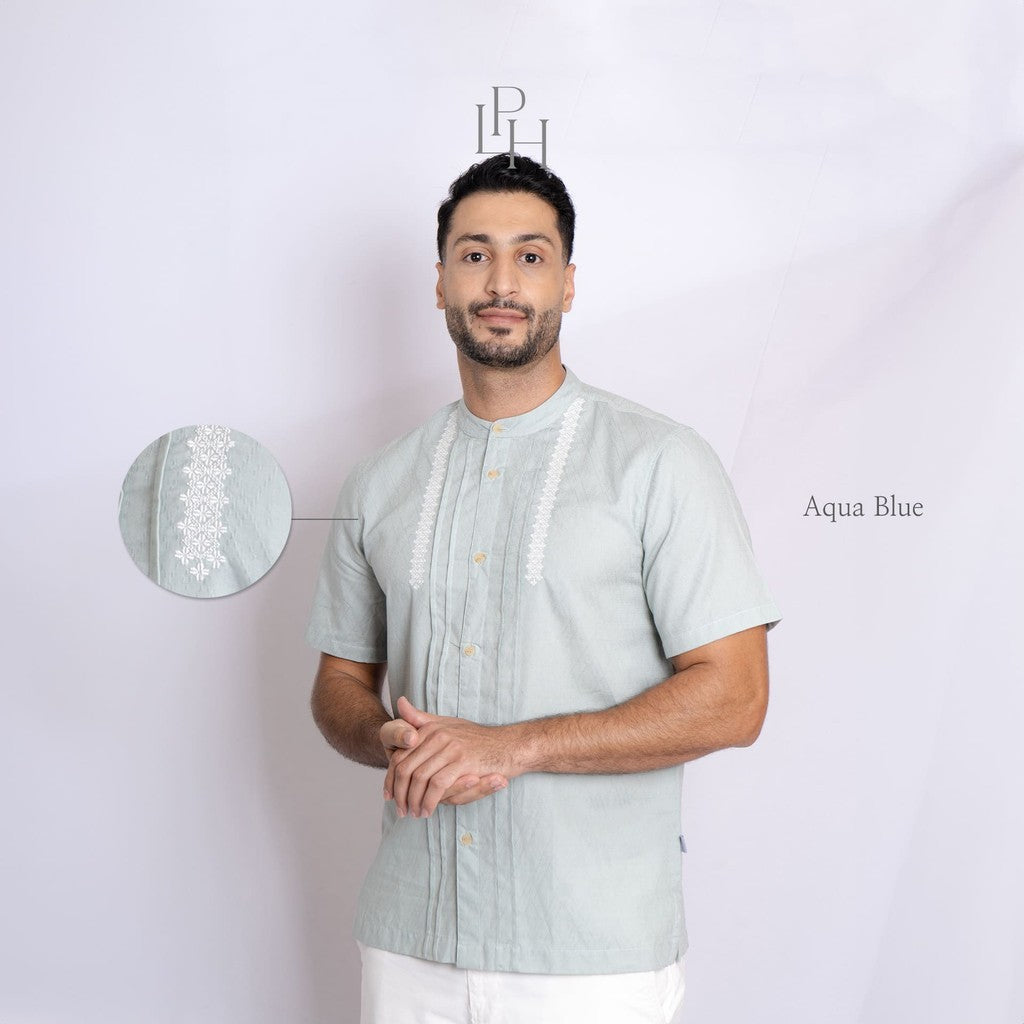 Little Palmerhaus - Baju Lebaran 2025 - Raka Dad Koko Shirt (Baju Koko Pria Dewasa)