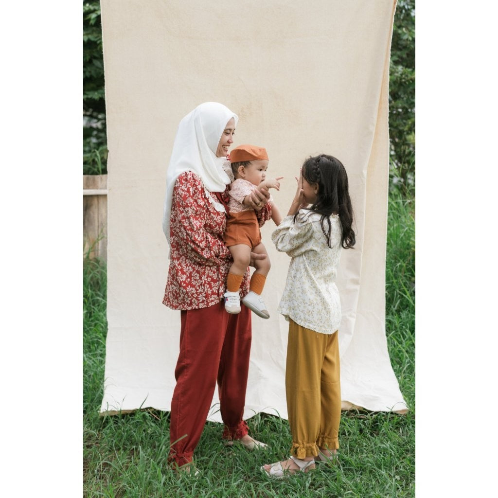 BOHOPANNA - RAYA COLLECTION - RAMA BABY SET - Baju Muslim Anak - Baju Muslim Anak Laki-Laki - Setelan Bayi
