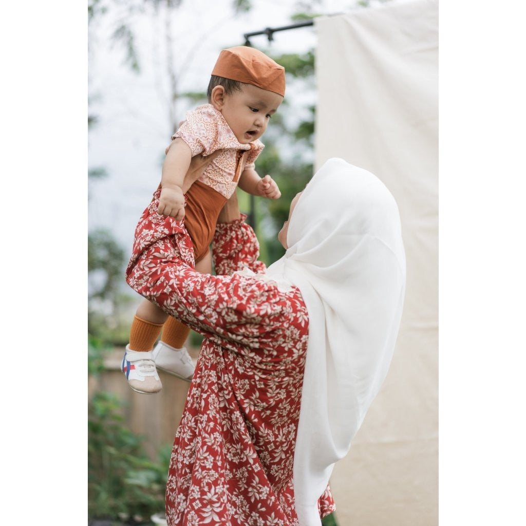 BOHOPANNA - RAYA COLLECTION - RAMA BABY SET - Baju Muslim Anak - Baju Muslim Anak Laki-Laki - Setelan Bayi