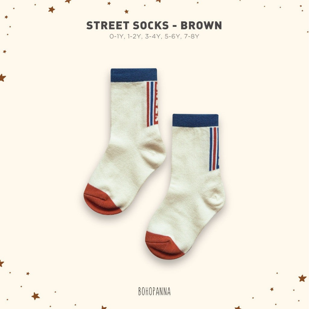 BOHOPANNA - STREET SOCK - Kaos Kaki Anak