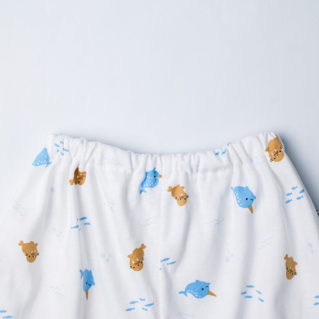 Nice Kids - ARCTIC COLLECTION Short Baby Pajamas (Motif Piyama 0-12 Bulan) Piyama Baju Tidur Anak Bayi Newborn Pattern Motif