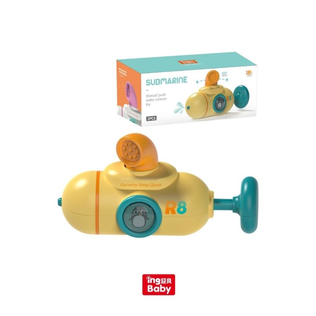 IngBaby Water Gun Splash Water Bath Toys Mainan Mandi Anak Pistol Air
