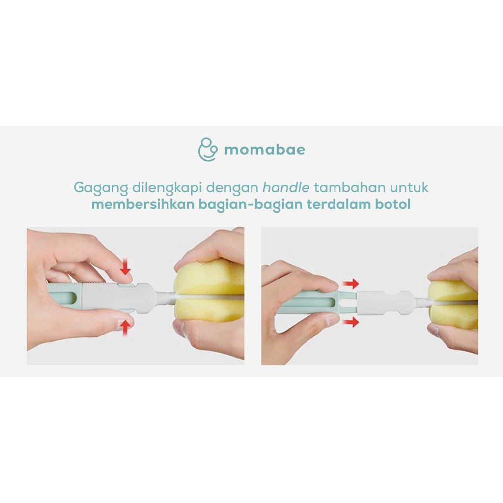 MOMABAE – Rak Pengering Botol Susu Bayi / Rak Botol Susu Bayi / Rak Dot Botol Susu Drying Rack Travel on the Go