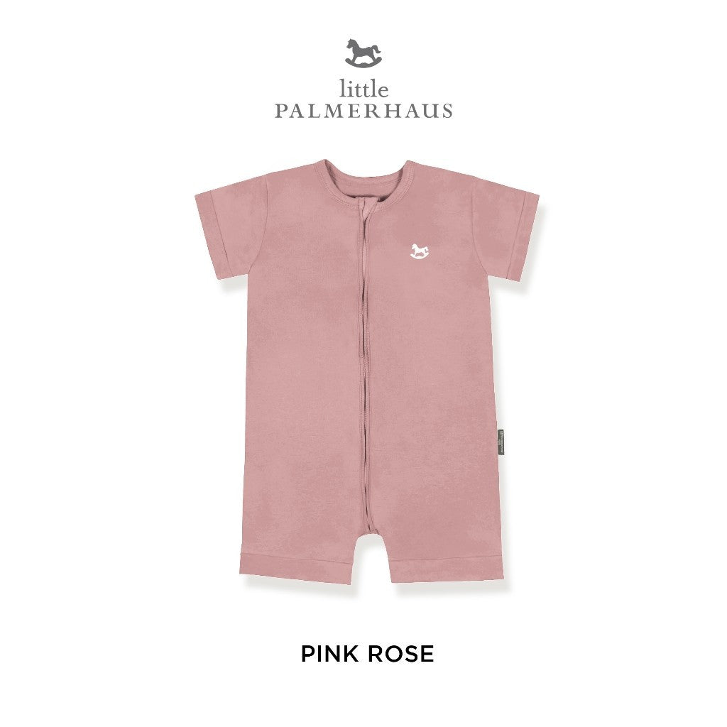 Little Palmerhaus - Baby Zippy Playsuit 9.0 (Jumper Bayi Lengan Pendek)