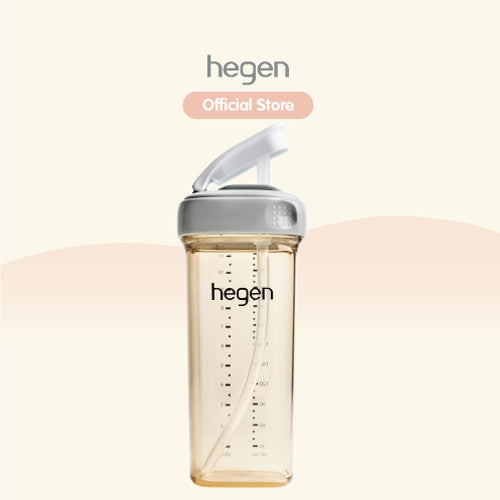 Hegen PCTO™ 330ml/11oz Straw Cup PPSU (Blue/Pink/Grey)