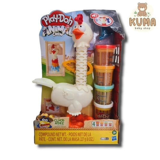 PlayDoh Animal Crew Cluck A Dee Chicken - Mainan Play Doh Anak Hasbro E6647