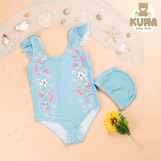 Baju Celana Berenang Anak Hello Sun Swim Wear Elegant Clarissa