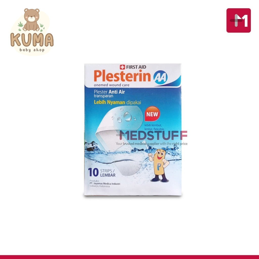 Plesterin AA isi 10lembar Plester Luka Anti Air