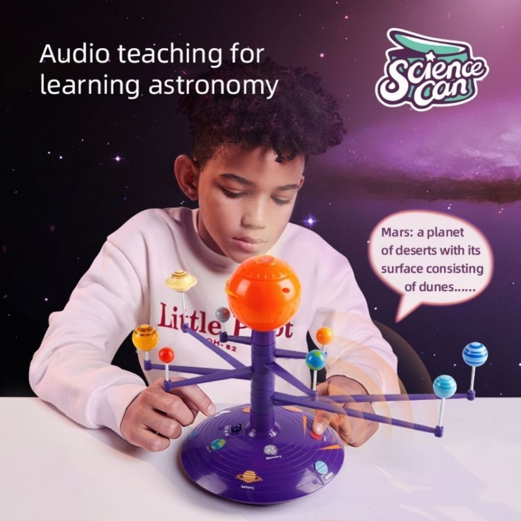 Sciencecan Planetary Projector Mainan Edukasi Anak Tata Surya