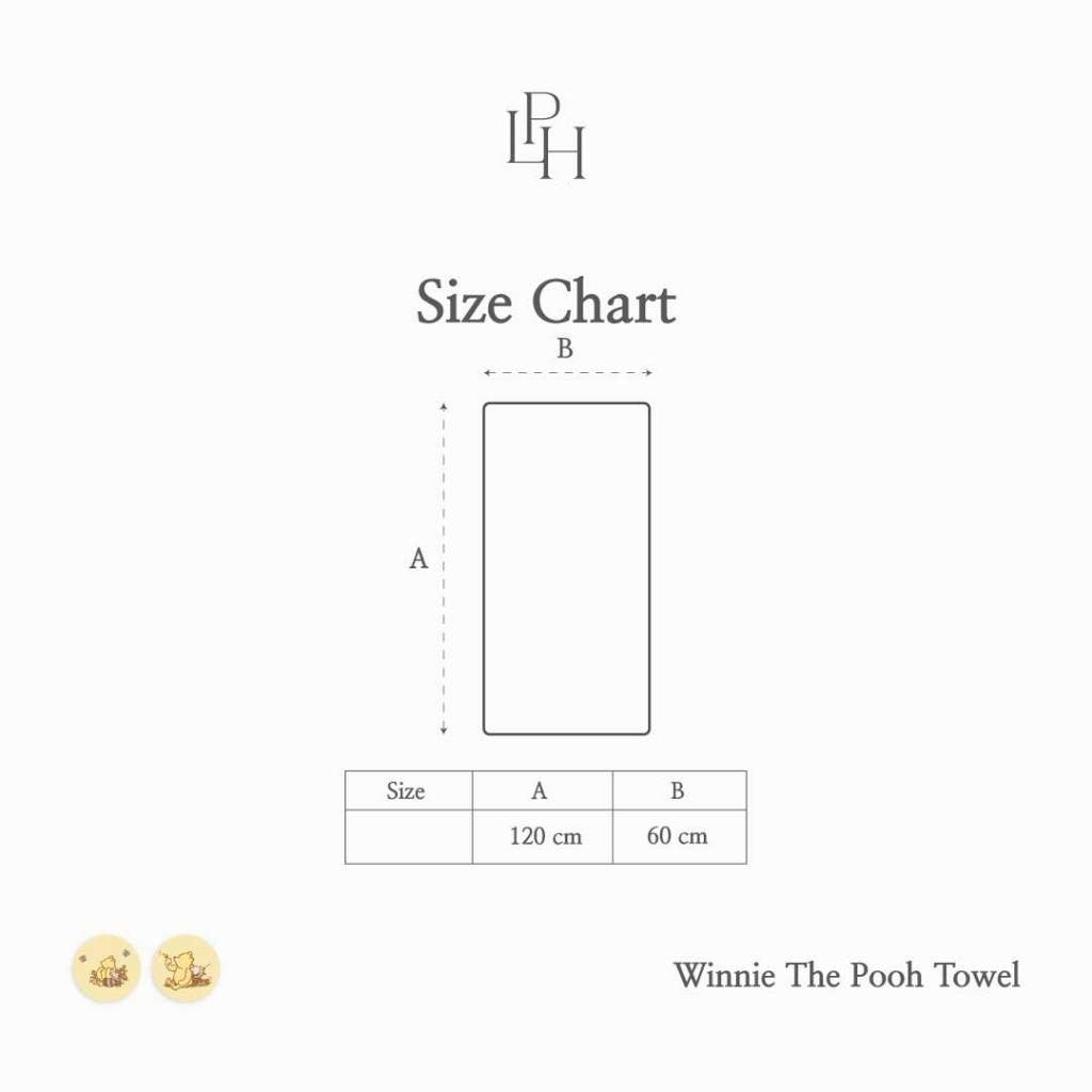 Little Palmerhaus - Winnie The Pooh Classic Towel | Little Palmerhaus | handuk seri winnie the pooh