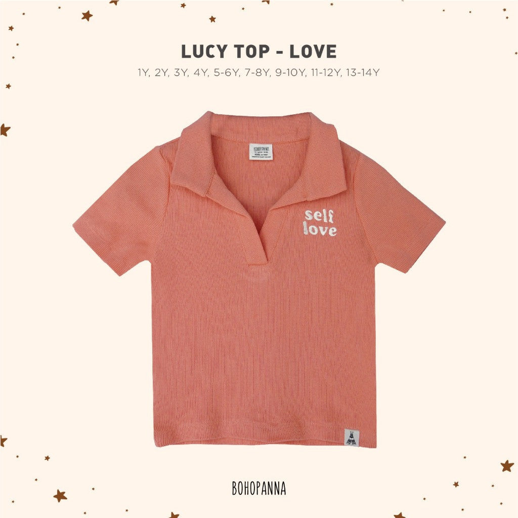 BOHOPANNA - LUCY TOP - Atasan Anak Perempuan - Atasan Polo