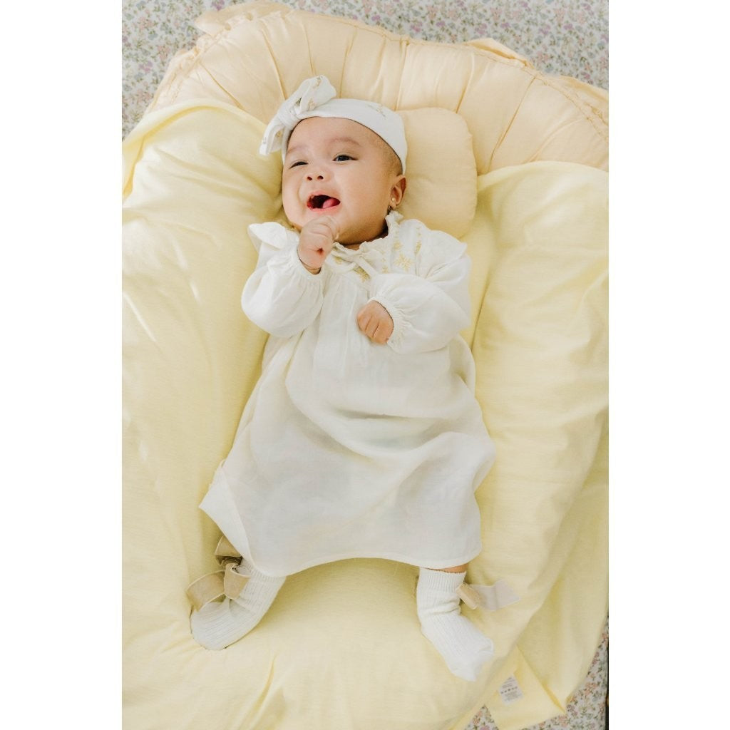 BOHOPANNA - RAYA COLLECTION - ZAHRA BABY DRESS - Dress Muslim Anak - Baju Muslim Anak Perempuan - Dress Anak Perempuan
