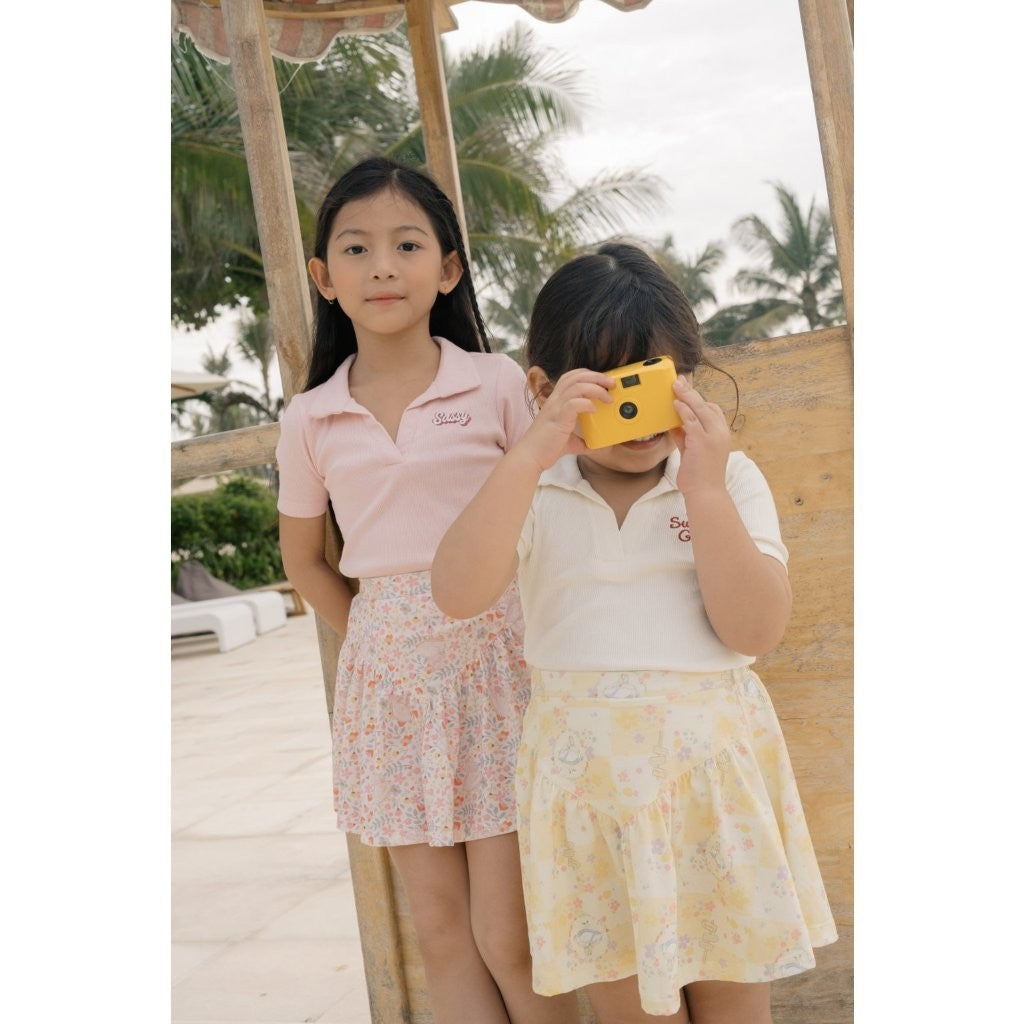 BOHOPANNA - LUCY TOP - Atasan Anak Perempuan - Atasan Polo